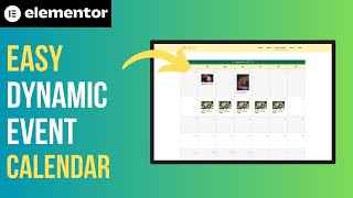 How to Create Dynamic Calendar With Elementor and WordPress Complete Guide [upl. by Alikam]