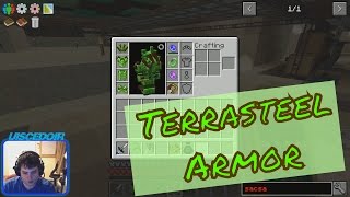 Terrasteel Armor FTB HERMITPACK Lets Play Epsiode 62 [upl. by Bashuk237]