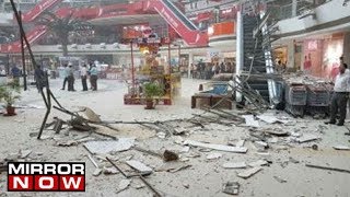 Part Of A Ceiling Of Raghuleela Mall Collapses In Vashi Navi Mumbai [upl. by Postman]