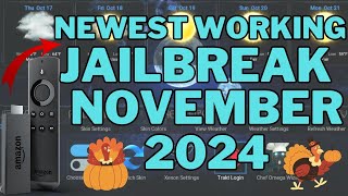 Newest Working JAILBREAK Amazon Firestick November 2024 [upl. by Airbmat]