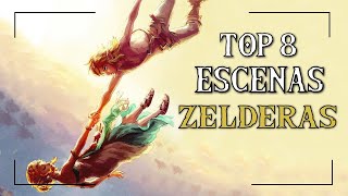 TOP 8 MEJORES ESCENAS DE THE LEGEND OF ZELDA👸🏼 [upl. by Irrem]