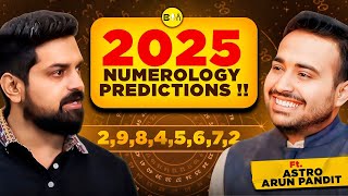 Universal Year Number 1 to 9 Numerology2025 Predictions Money amp Success ⁠ astroarunpandit [upl. by Annirac]