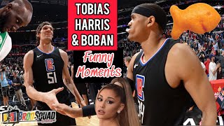 Tobias Harris amp Boban Funny Moments [upl. by Bagley]