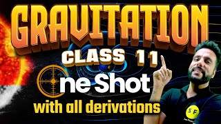 GRAVITATION ONE SHOT PHYISCS  Class 11 Physics NCERT Explanation with Ashu Sir Science and Fun [upl. by Nairred]