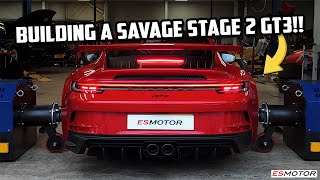 PART 1  BUILDING A SAVAGE STAGE 2 GT3 esmotoruk 911turbo gt3 [upl. by Herta]