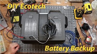 DIY Ecotech battery backup for 40 [upl. by Eineeuq]