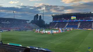 Equipe de France Football  Suède  entrée des équipes et les hymnes avec la marseillaise [upl. by Menon]