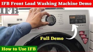 Ifb Front load Washing Machine  Ifb 8Kg Front load Washing Machine Senator Plus SRS 1200 rpm 2024 [upl. by Brader712]