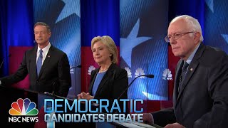 NBC NewsYouTube Democratic Debate Full [upl. by Ienttirb949]