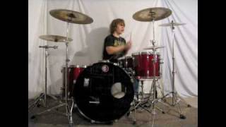 Theres No Sympathy For The Dead Drum Cover [upl. by Gamaliel45]