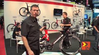 Argon 18 E118 2014 Triathlon Bike  Bike Insiders  Argon Time Trial Bike 2013 Interbike [upl. by Aivizt]