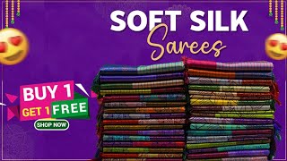 11 Offer Soft Silk Sarees at Wholesale Prices  Subscribe Now  Sreemahalaxmisilks [upl. by Grae]