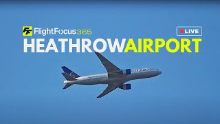 Heathrow Airport Live  Monday 8th April 2024 [upl. by Aroel]