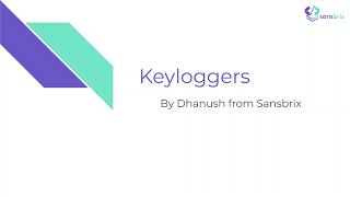 18Keyloggers and Antikeyloggers [upl. by Beaulieu]