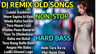 DJ REMIX OLD SONGS  DJ NONSTOP MASHUP 2024  BEST 8090S HINDI REMIX SONGS  HARD BASS DJ SONGS [upl. by Dazhahs]