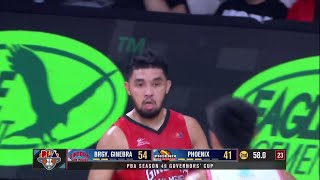 RJ Abarrientos PUT UP SOME BUCKETS for Brgy Ginebra in 2Q 🔥  PBA SEASON 49 GOVERNORS CUP [upl. by Helmer]