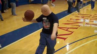 Kansas Basketball Special Olympics Clinic [upl. by Ynnos485]