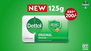 Introducing the New 125g Dettol Soap [upl. by Anada]