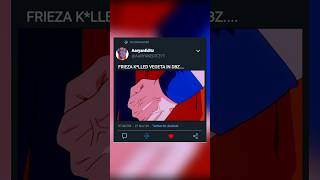 FRIEZA KLLED VEGETA IN DBZ💀 viralvideo vegeta shortfeed shortanime dbz [upl. by Adnarem]