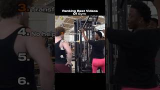 Best gym videos😭 gym gymmemes ranking tiktok [upl. by Noby519]