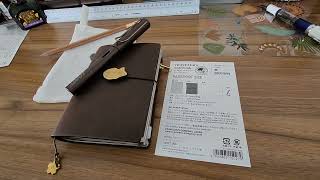 Travelers Company Notebook Passport Brown [upl. by Clarette]