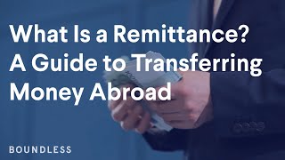 What is Remittance  A Guide to Transferring Money Abroad [upl. by Jameson]