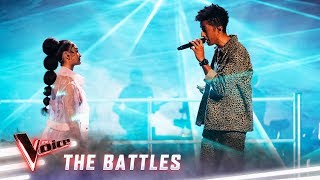 The Battles Zeek v Lara Lovely  The Voice Australia 2019 [upl. by Ennagroeg945]