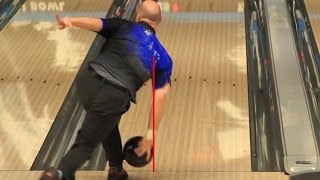 Analysis of the Modern 10Pin Bowling Swing and Release 2 by Dean Champ [upl. by Kimon]