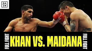 FULL FIGHT  Amir Khan vs Marcos Maidana [upl. by Eeznyl]