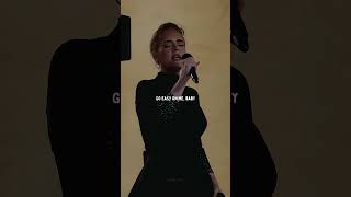 Adele  Easy on Me Lyrics lyrics live adele 2024 [upl. by Anavi343]