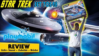 Playmobil SET 70548 USS Enterprise NCC 1701 Teil 2 DIE REVIEW STAR TREK [upl. by Anderea312]