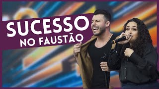 Murilo Huff e Luiza Martins cantam “Dois Enganados” no Faustão [upl. by Corny]