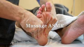 Therapeutic Relaxation  Foot and Calf Massage  Soft Spoken ASMR [upl. by Ytirev]