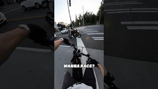 Ninja 250 vs 72v EBike 😳 surron ebike [upl. by Aran]