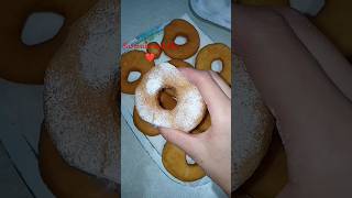 Домашние пончики Homemade donuts Donut cook eat food shorts [upl. by Kilar]