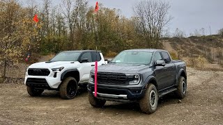 2024 Toyota Tacoma TRD Pro vs Ranger Raptor  POV Off Road Comparison [upl. by Story]