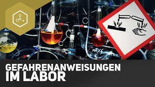 Gefahrenanweisungen im Labor [upl. by Groveman]