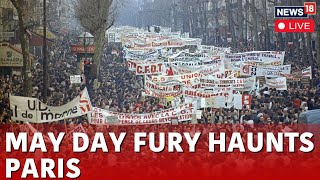 Paris May Day Protest LIVE  France Shows Its Anger On May Day Ahead Of Paris Olympics  N18L [upl. by Rafaelita]