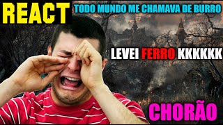 REACT VERGONHA TOTAL VEIO FINGINDO CHORO [upl. by Lita]