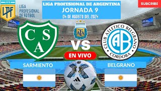 ⚽️Sarmiento vs Belgrano⚽️Dónde Ver El Partido EN VIVOJornada 9 Liga de Argentina 2024 [upl. by Teena615]