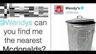 Wendys Roast Random People [upl. by Norrehc]