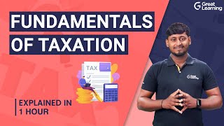 Fundamentals of Taxation  Income Tax Act 1961  Person Section 231  Great Learning [upl. by Llertac955]