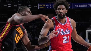 Atlanta Hawks vs Philadelphia 76ers  Full Game Highlights  December 8 202324 NBA Season [upl. by Ahsuoj]