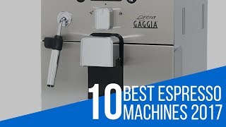 10 Best Espresso Machine Review [upl. by Tikna]