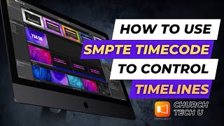 ProPresenter 710 Tutorial How to use SMPTE timecode to control timelines [upl. by Iman]