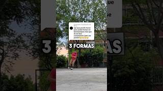 Aprende 3 formas de frenar con patines en línea patinaje patinar patines tutorial tips [upl. by Yrocal]