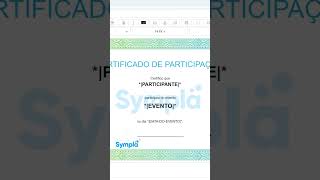 Emitindo certificados de participação [upl. by Harty157]