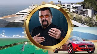 Steven Seagal Biography Net Worth Family Age Car House Facts Lifestyle Full Biographics [upl. by Nauqes729]