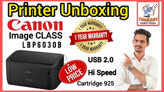 Canon LBP6030B Printer Unboxing  Full Review And Testing  Low Price Printer [upl. by Pritchard324]