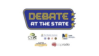 Debate at the State California 13th Congressional District Debate [upl. by Argent]